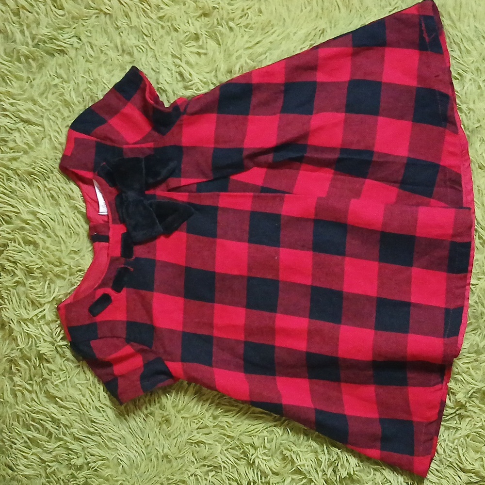 Tommy Bahama‎ Gingham Checkered Short sleeve toddler girl dress Size 5T